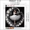 Elegant Dancer Flowers Diamond Art Kits for Adults Beginners, Diamond Painting Kits for Adults, 5D Special Shape Crystal Rhinestones Painting kit for Home Wall Decoration 12×12inch
